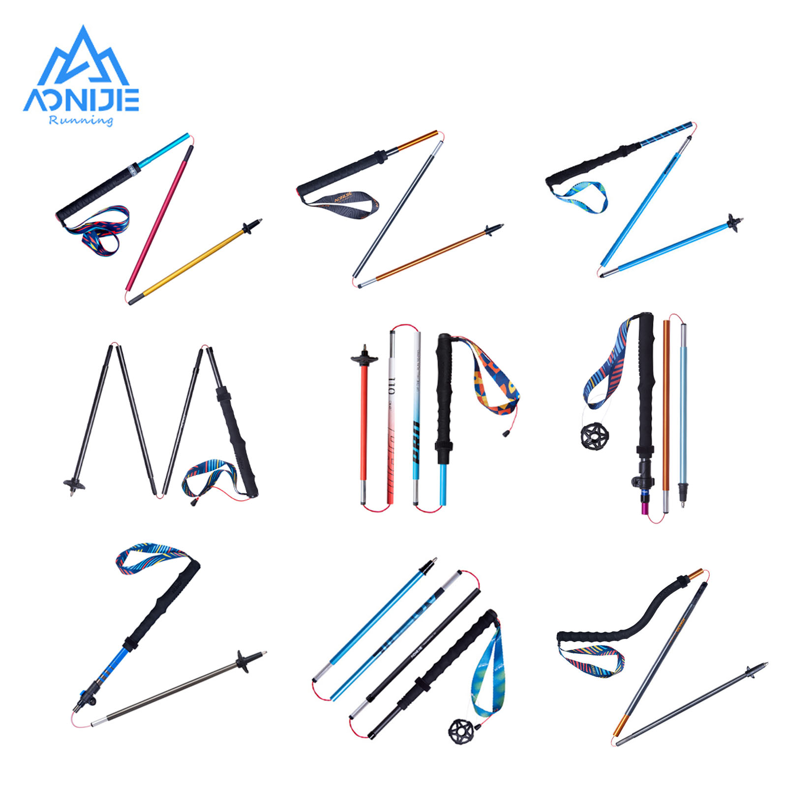 AONIJIE-Todos os tipos de cami - Trekking Pole Carbon avaliação e preço