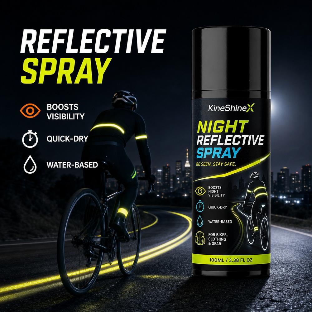 Spray Refletivo Noturno 100ml  - Running Visibility Gear avaliação e preço
